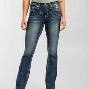 Women's Curvy Boot Stretch Miss Me Jeans